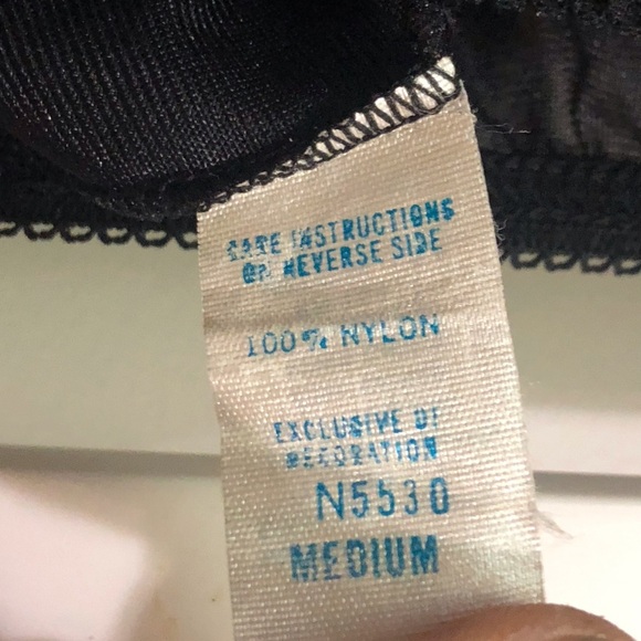 Vintage Black Pants Liners Size Medium - Picture 7 of 10